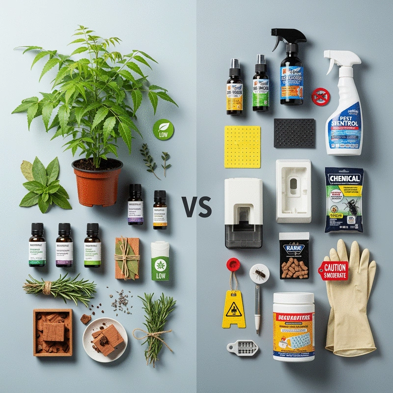 Chemical vs. Natural Pest Control: Comparing Safety, Effectiveness, and Costs in Perth